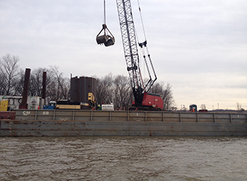 Gallatin Steel Mooring Cell Construction – Ohio River 2