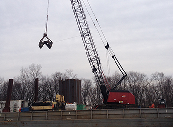 Gallatin Steel Mooring Cell Construction – Ohio River 3