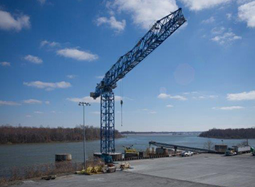 Marine Structure for New Tower Crane – Paducah Riverport 4