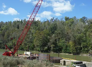 Renovation of Kentucky River Lock & Dam 8-4